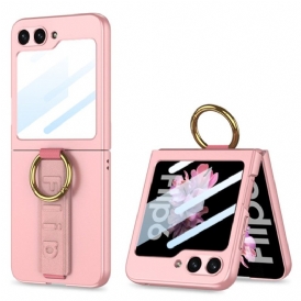 Skal Samsung Galaxy Z Flip 7 Fe Telefonfodral Ringhållare Och Gkk-rem