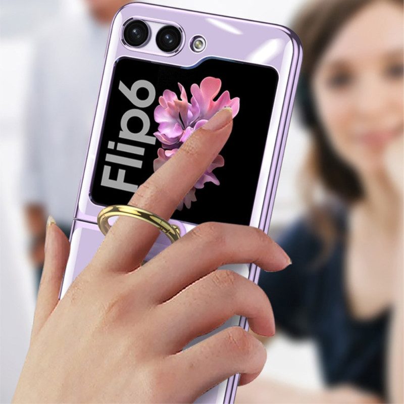 Skal Samsung Galaxy Z Flip 7 Fe Telefonfodral Ringhållare Och Skärmskydd