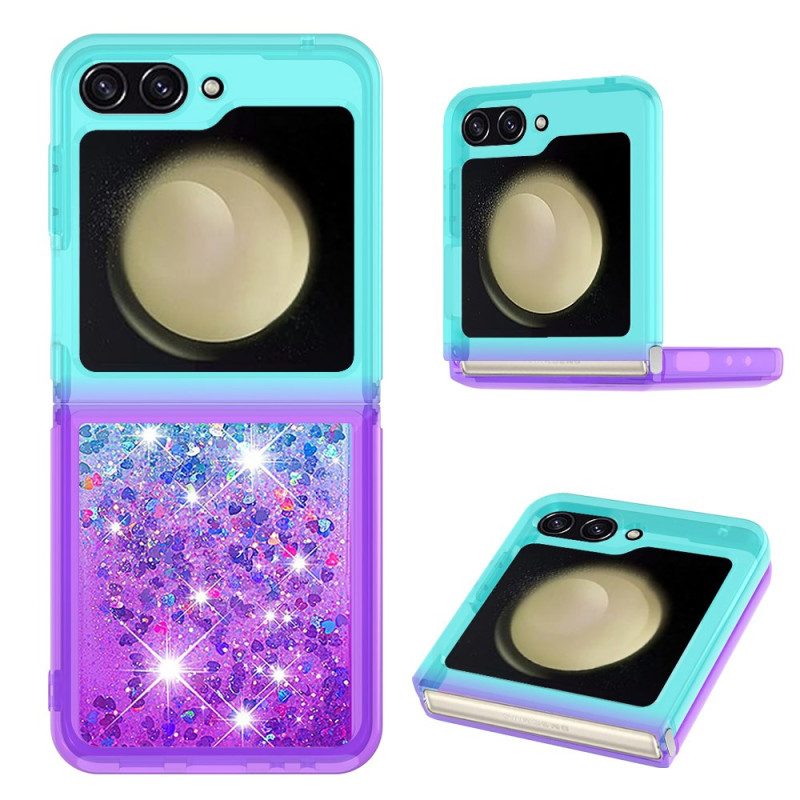 Skal Samsung Galaxy Z Flip 7 Fe Telefonfodral Tonat Glitter