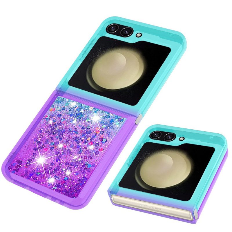 Skal Samsung Galaxy Z Flip 7 Fe Telefonfodral Tonat Glitter