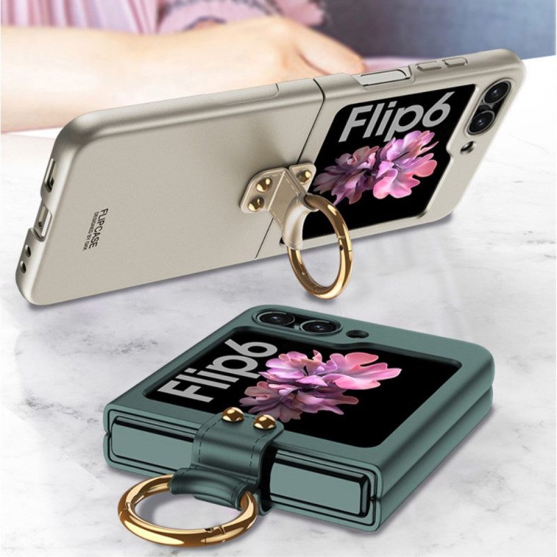 Skal Samsung Galaxy Z Flip 7 Fe Telefonfodral Ultratunn Och Gkk-ring
