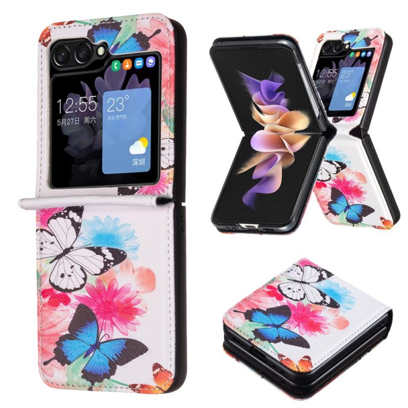 Skal Samsung Galaxy Z Flip 7 Fe Två Fjärilar