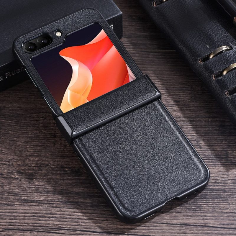 Skal Samsung Galaxy Z Flip 7 Fe Ultratunn Konstläder