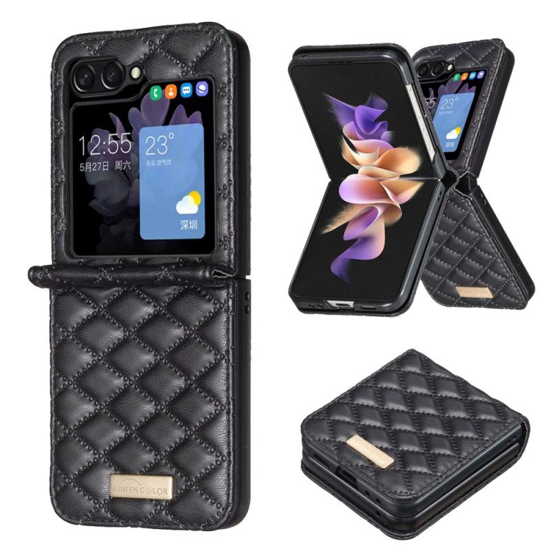 Skal Samsung Galaxy Z Flip 7 Fe Vadderad Binfen-färg