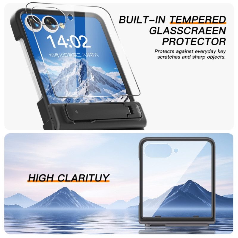 Skal Samsung Galaxy Z Flip 7 Gångjärnsskydd Och Stativ