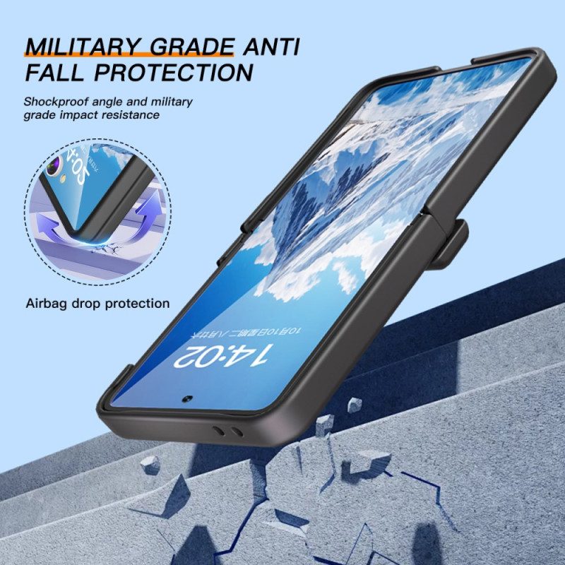 Skal Samsung Galaxy Z Flip 7 Gångjärnsskydd Och Stativ