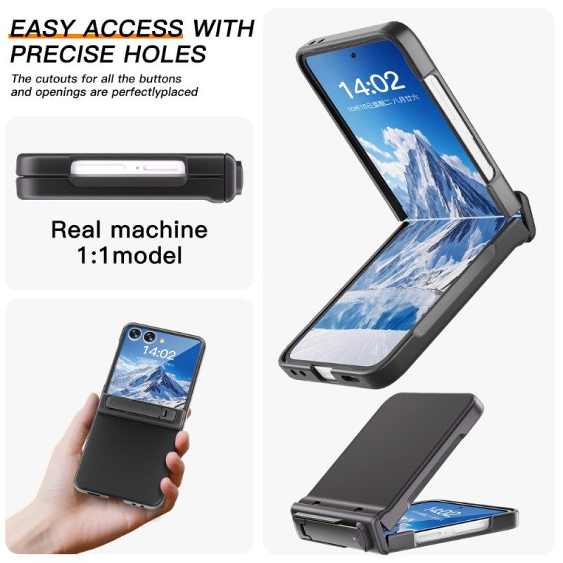 Skal Samsung Galaxy Z Flip 7 Gångjärnsskydd Och Stativ