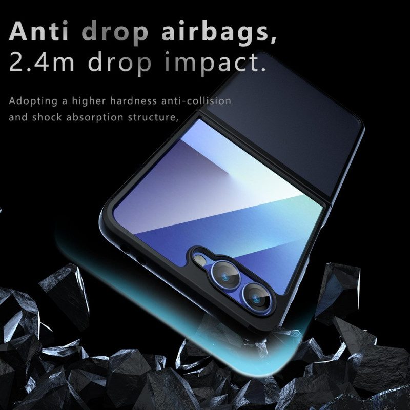 Skal Samsung Galaxy Z Flip 7 Genomskinligt Stötsäkert Skydd