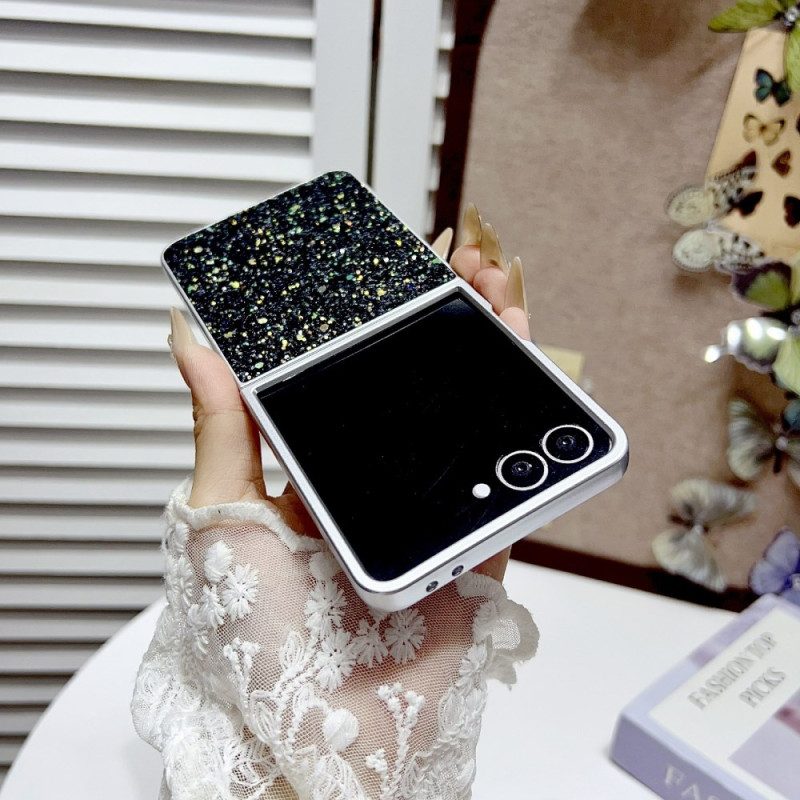 Skal Samsung Galaxy Z Flip 7 Glitterdesign