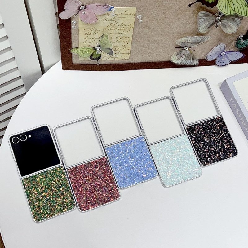 Skal Samsung Galaxy Z Flip 7 Glitterdesign