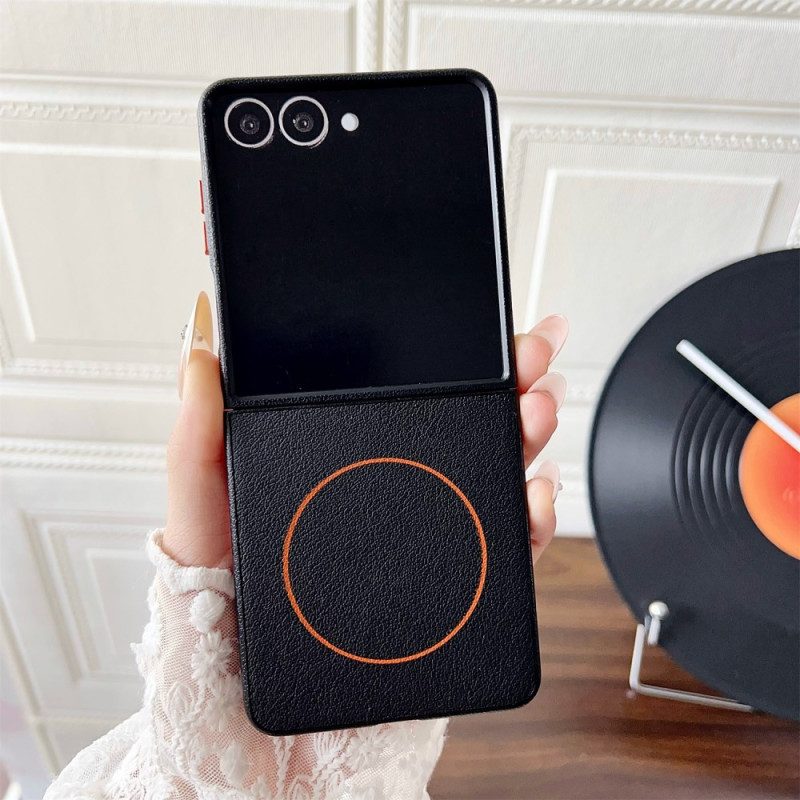 Skal Samsung Galaxy Z Flip 7 Kompatibel Med Magsafe Orange Ring