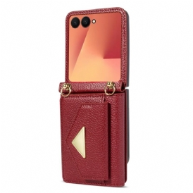 Skal Samsung Galaxy Z Flip 7 Korthållare Och Handledsrem