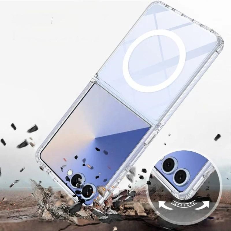 Skal Samsung Galaxy Z Flip 7 Magsafe-kompatibel Transparent