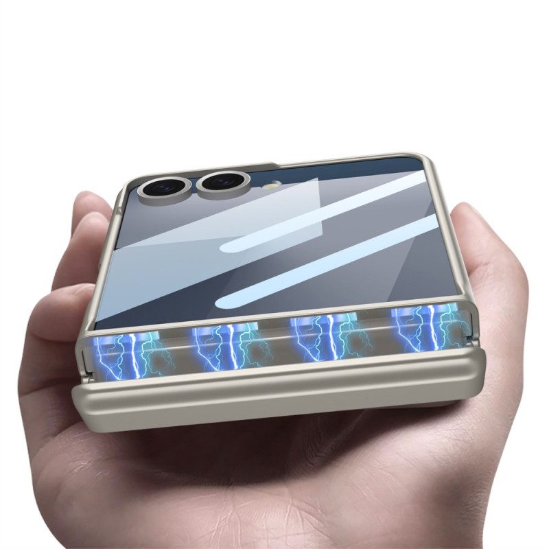 Skal Samsung Galaxy Z Flip 7 Med Magnetisk Fäste Gångjärnsskydd Och Gkk-märkning
