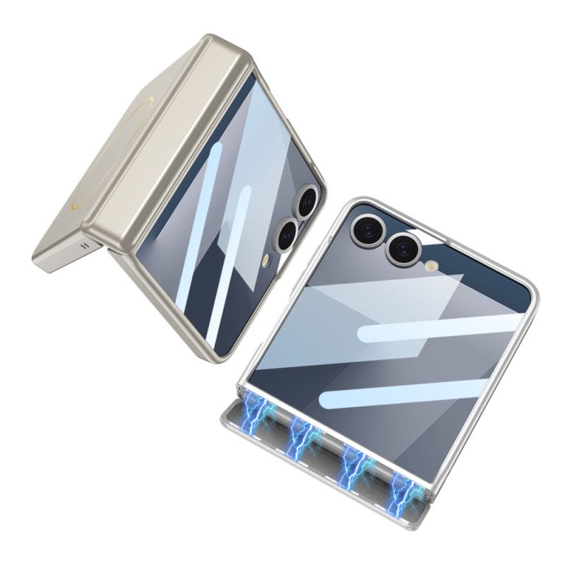 Skal Samsung Galaxy Z Flip 7 Med Magnetisk Fäste Gångjärnsskydd Och Gkk-märkning