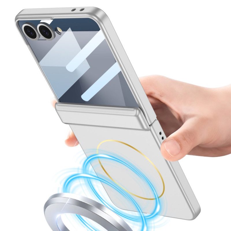 Skal Samsung Galaxy Z Flip 7 Med Magnetisk Fäste Gångjärnsskydd Och Gkk-märkning