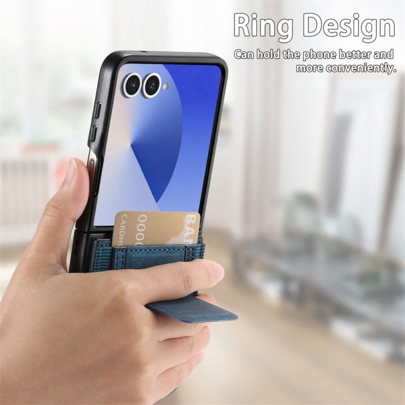 Skal Samsung Galaxy Z Flip 7 Retrohållare Och Korthållare