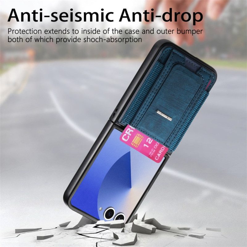 Skal Samsung Galaxy Z Flip 7 Retrohållare Och Korthållare