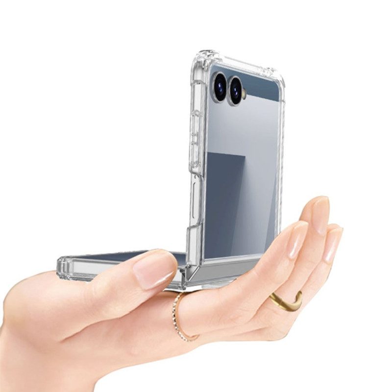 Skal Samsung Galaxy Z Flip 7 Ringhållare Och Skydd Stötsäker