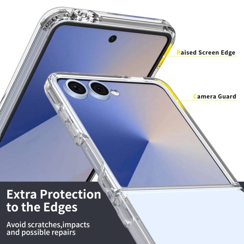 Skal Samsung Galaxy Z Flip 7 Telefonfodral Genomskinlig