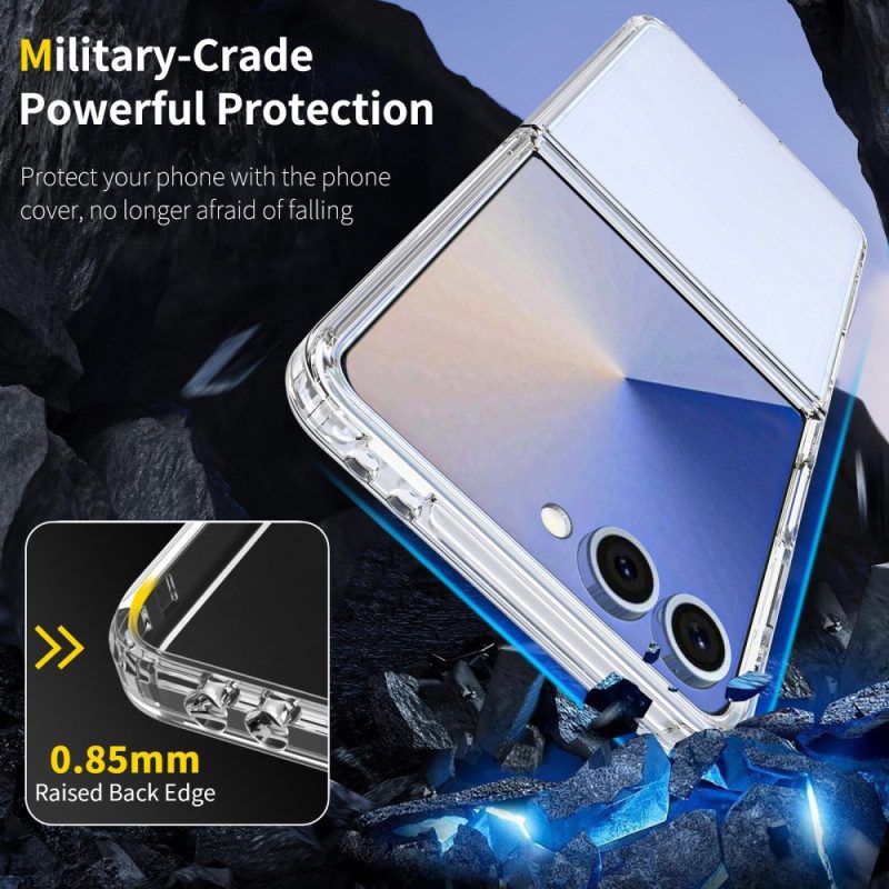 Skal Samsung Galaxy Z Flip 7 Telefonfodral Genomskinlig