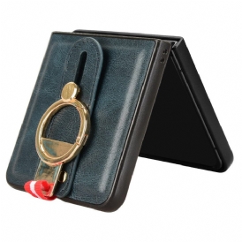 Skal Samsung Galaxy Z Flip 7 Telefonfodral Handledsrem Och Hållare