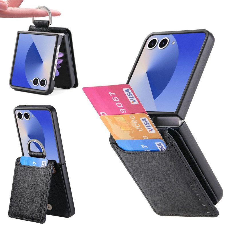 Skal Samsung Galaxy Z Flip 7 Telefonfodral Premium Korthållare Och Hållare