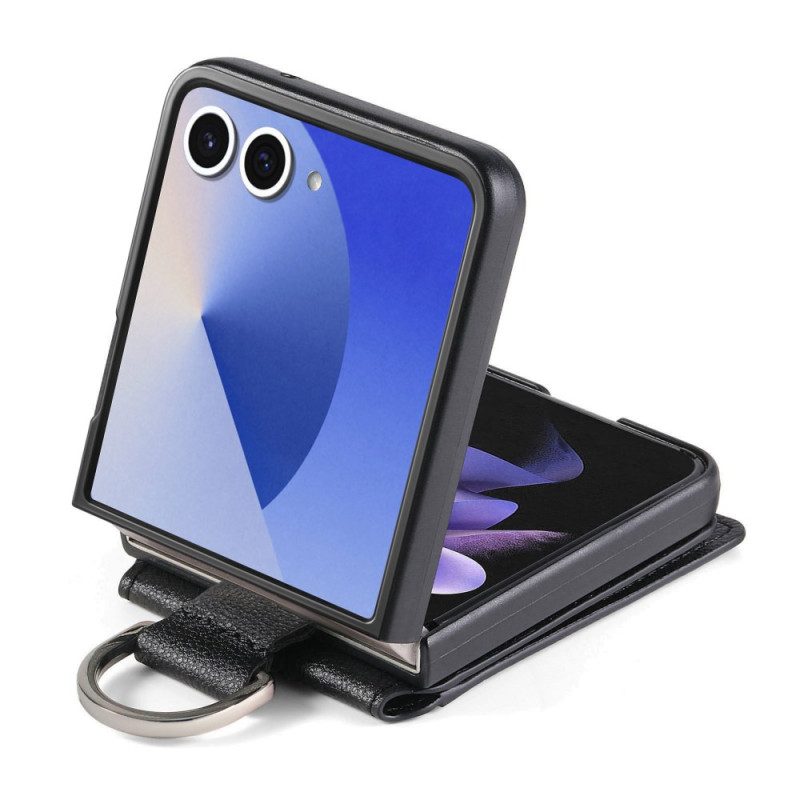 Skal Samsung Galaxy Z Flip 7 Telefonfodral Premium Korthållare Och Hållare
