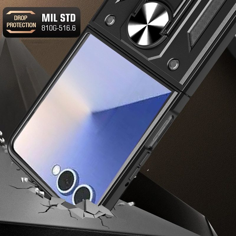 Skal Samsung Galaxy Z Flip 7 Telefonfodral Robust Med Ringhållare