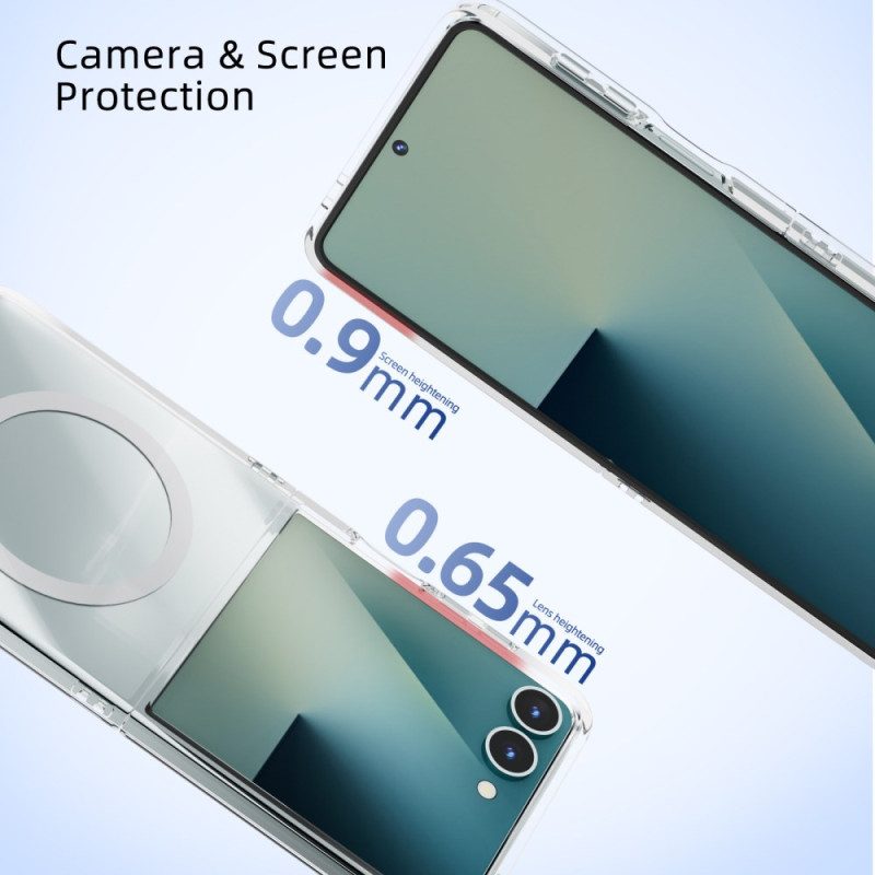 Skal Samsung Galaxy Z Flip 7 Transparent Magnetisk