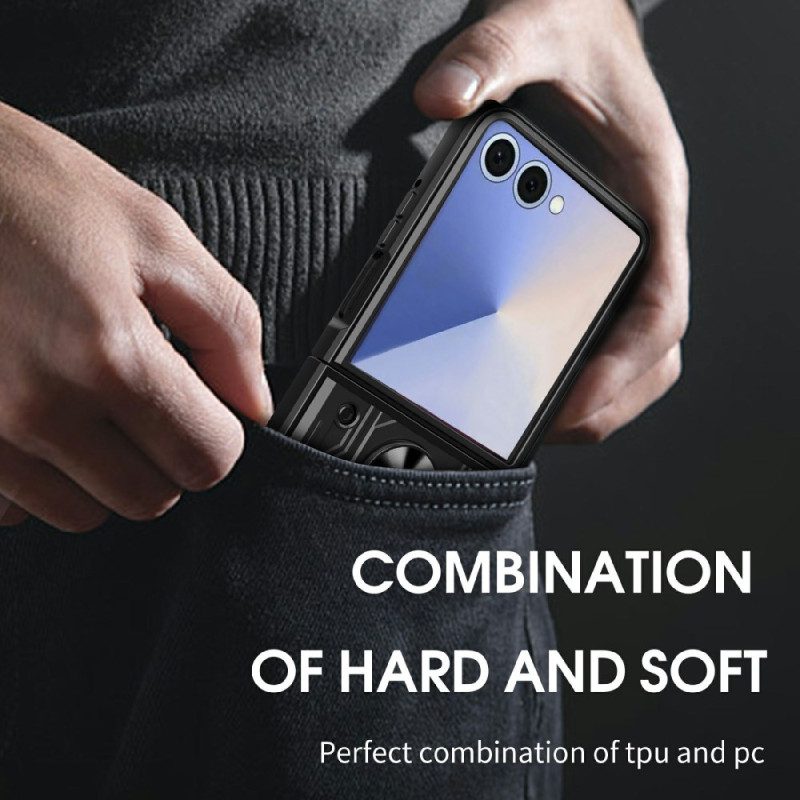 Skal Samsung Galaxy Z Flip 7 Ultratålig Med Stativ