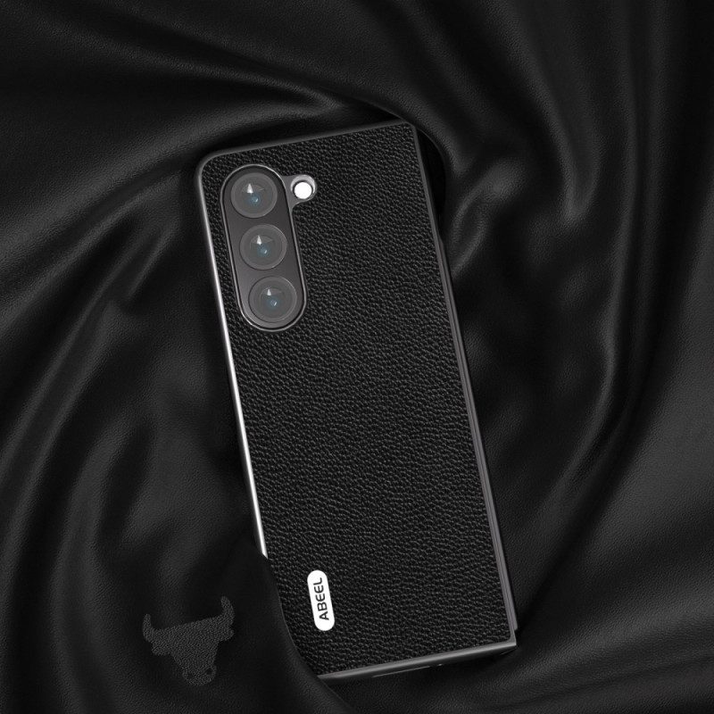 Skal Samsung Galaxy Z Fold 5 Texturerat Läder