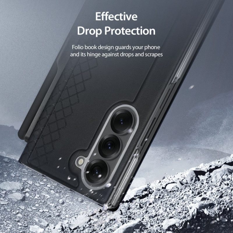 Skal Samsung Galaxy Z Fold 7 Bril Series Dux Ducis Stylushållare