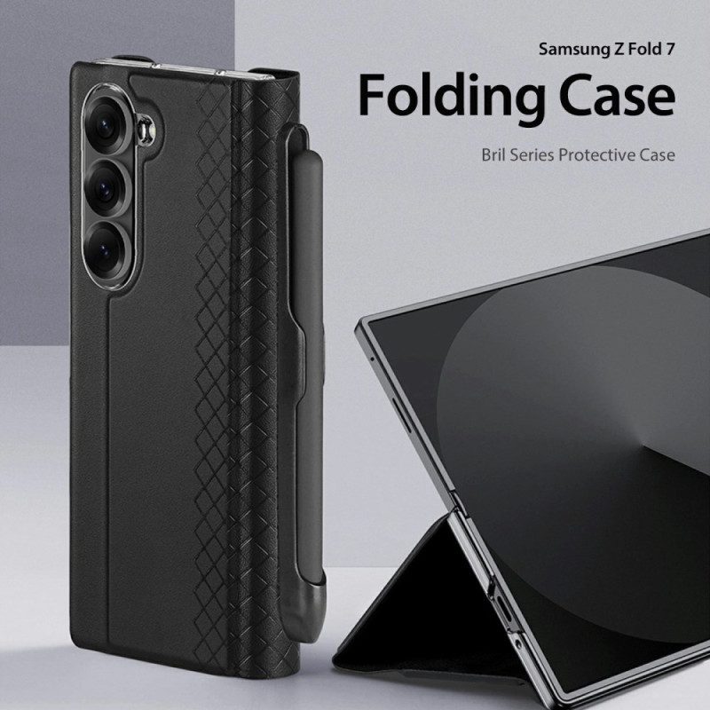Skal Samsung Galaxy Z Fold 7 Bril Series Dux Ducis Stylushållare
