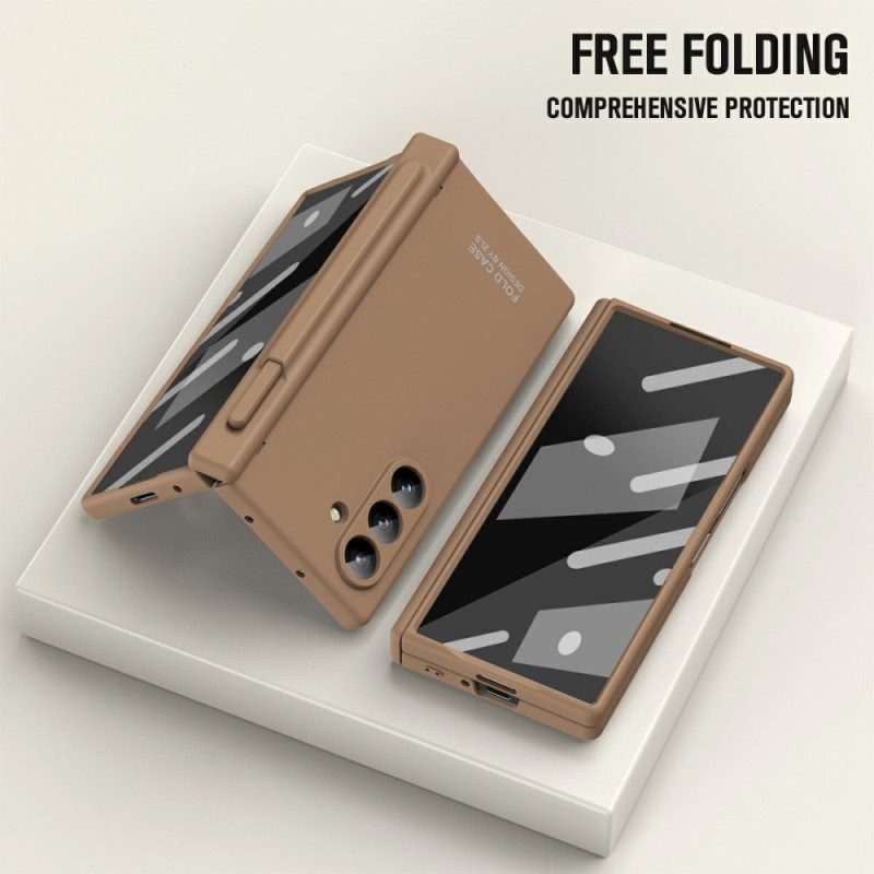 Skal Samsung Galaxy Z Fold 7 Enkel Design Med Skärmskydd