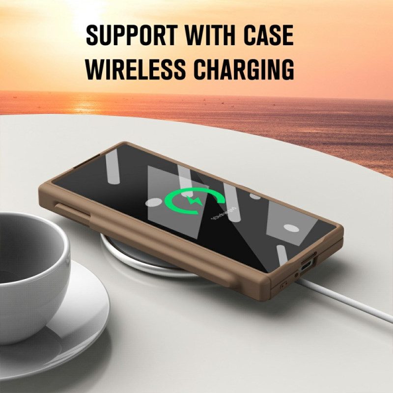 Skal Samsung Galaxy Z Fold 7 Enkel Design Med Skärmskydd