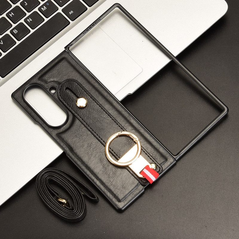 Skal Samsung Galaxy Z Fold 7 Handledsrem Och Stativ