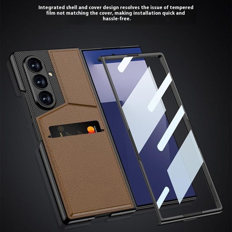 Skal Samsung Galaxy Z Fold 7 Integrerad Korthållare