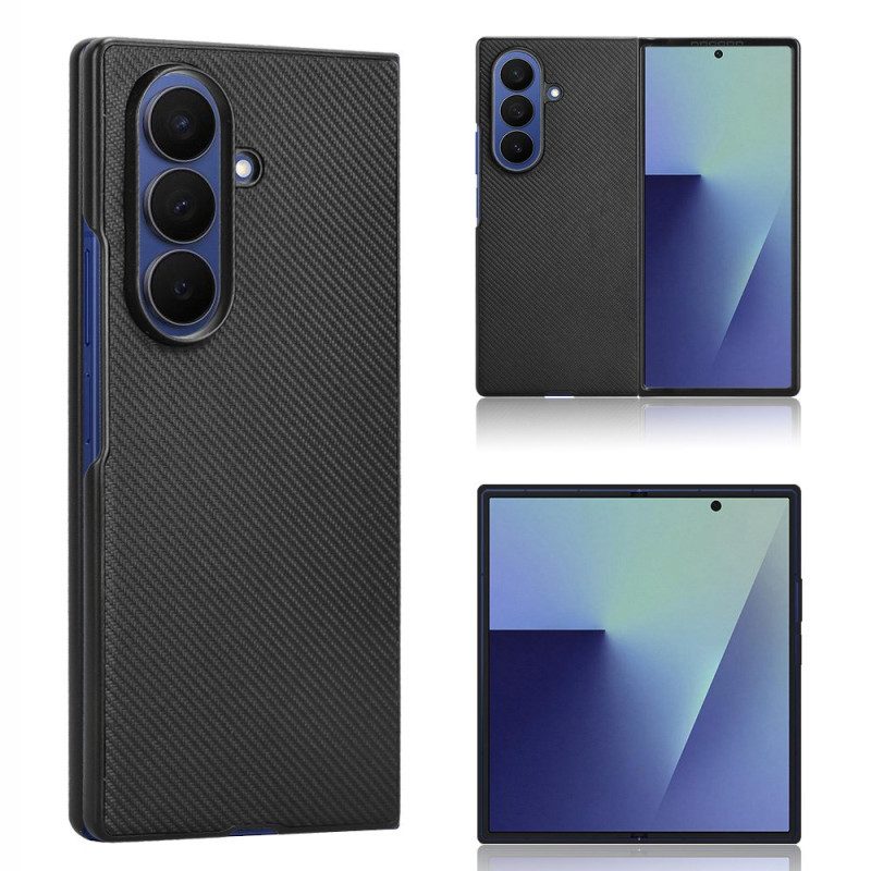 Skal Samsung Galaxy Z Fold 7 Klassisk Lädereffekt