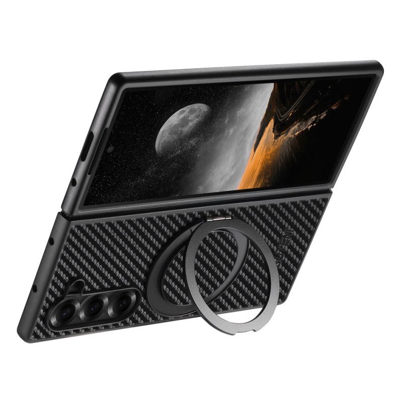 Skal Samsung Galaxy Z Fold 7 Magnetiskt Gångjärn Med Suteni-ringhållare