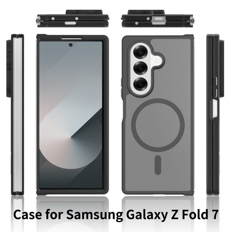 Skal Samsung Galaxy Z Fold 7 Magsafe-kompatibel Flexibel Frostad