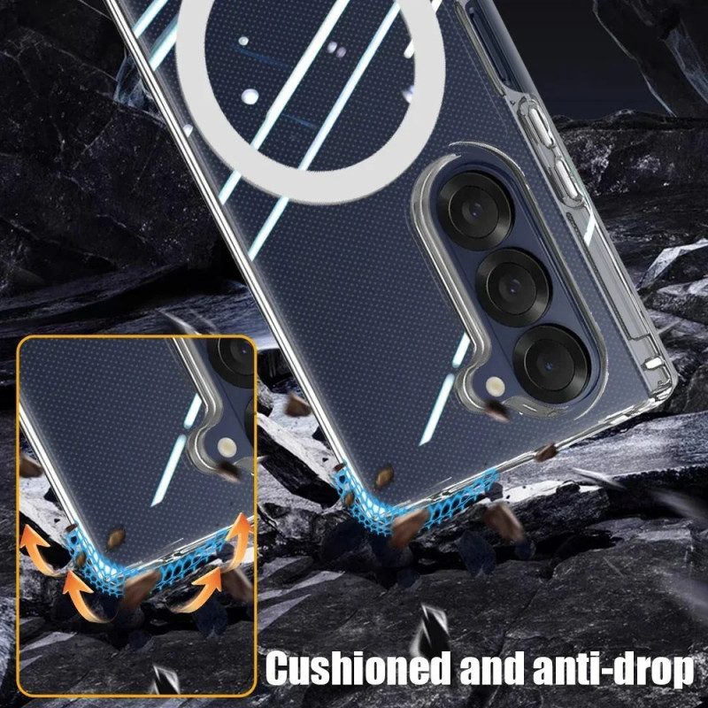 Skal Samsung Galaxy Z Fold 7 Magsafe-kompatibel Genomskinlig