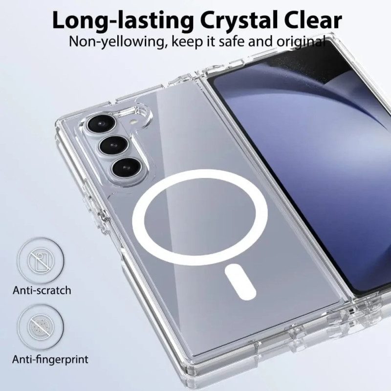 Skal Samsung Galaxy Z Fold 7 Magsafe-kompatibel Genomskinlig