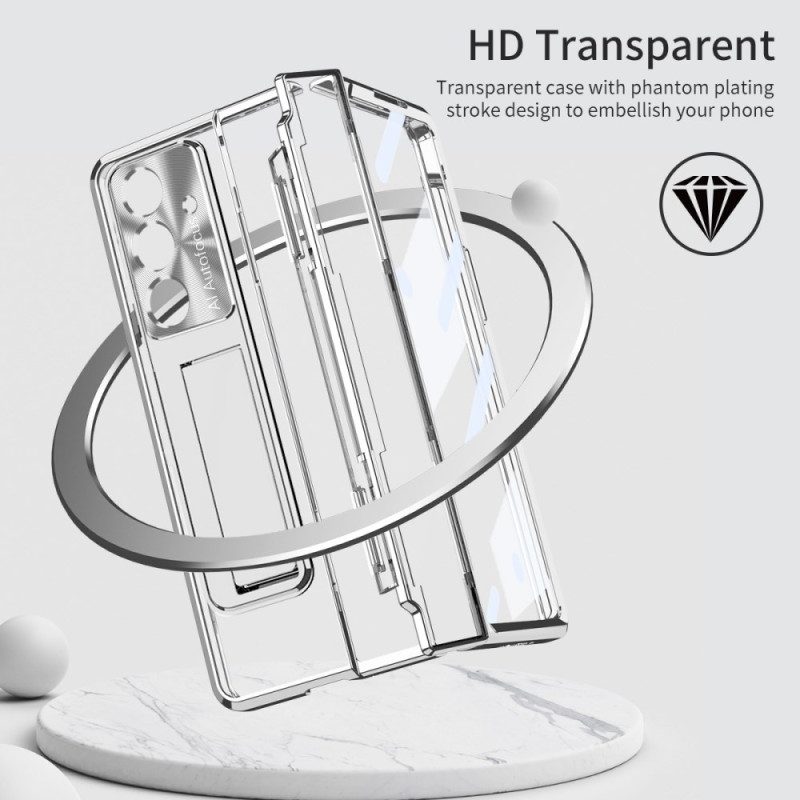 Skal Samsung Galaxy Z Fold 7 Magsafe-kompatibel Med Stativ Och Skärmskydd