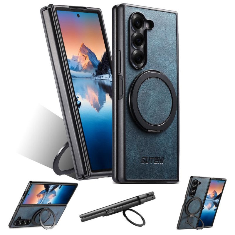 Skal Samsung Galaxy Z Fold 7 Magsafe-kompatibel Med Suteni Roterande Stativ