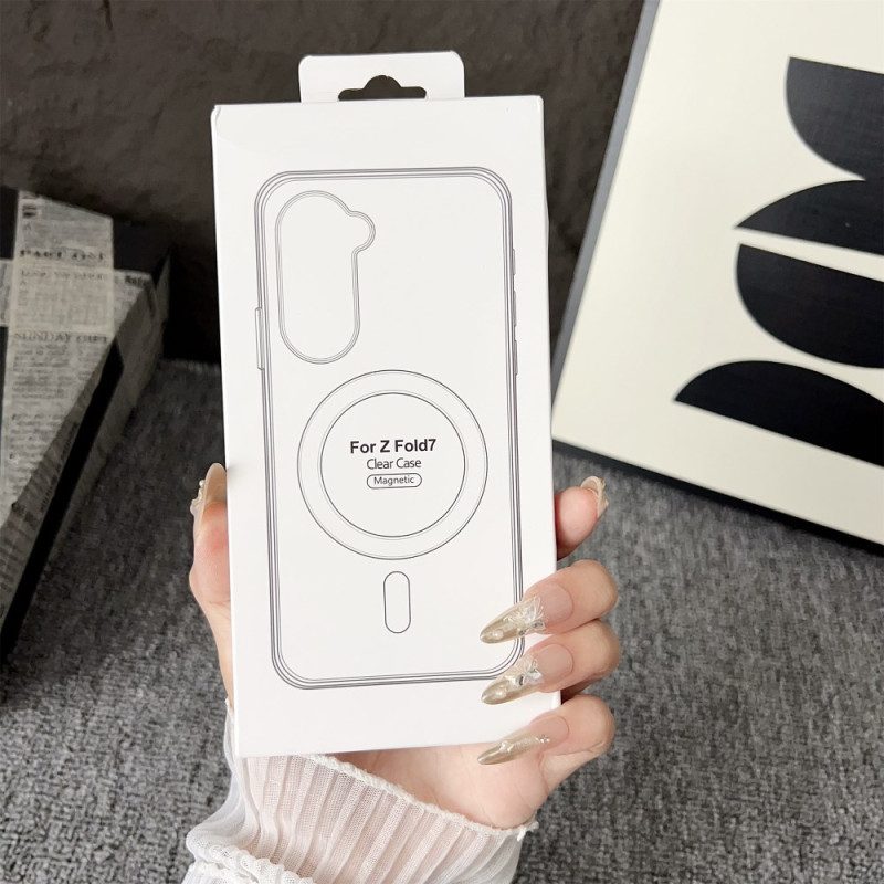 Skal Samsung Galaxy Z Fold 7 Magsafe-kompatibel Transparent