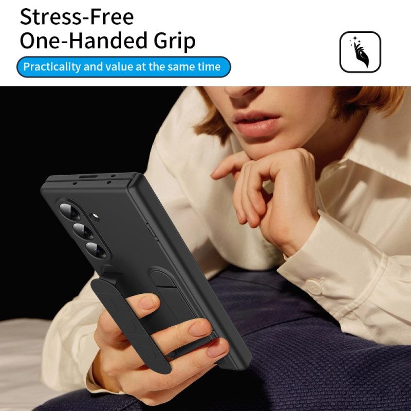 Skal Samsung Galaxy Z Fold 7 Manuell Rem Och Skärm I Härdat Glas Skydd
