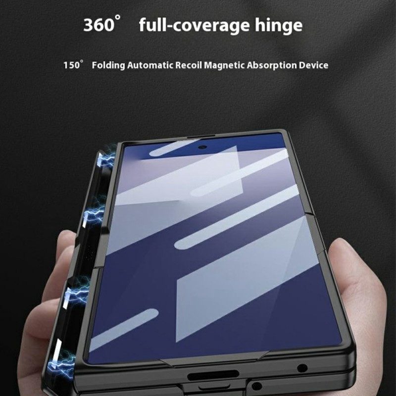 Skal Samsung Galaxy Z Fold 7 Skärmskydd Och Magnetiskt Stativ
