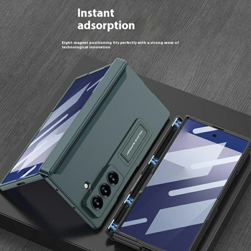Skal Samsung Galaxy Z Fold 7 Skärmskydd Och Magnetiskt Stativ