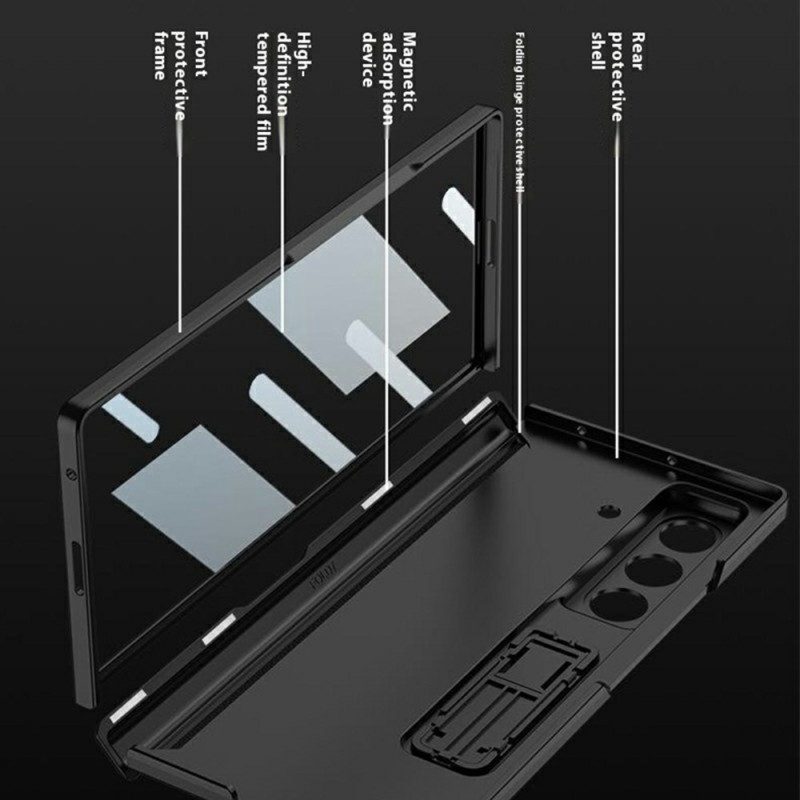 Skal Samsung Galaxy Z Fold 7 Skärmskydd Och Magnetiskt Stativ